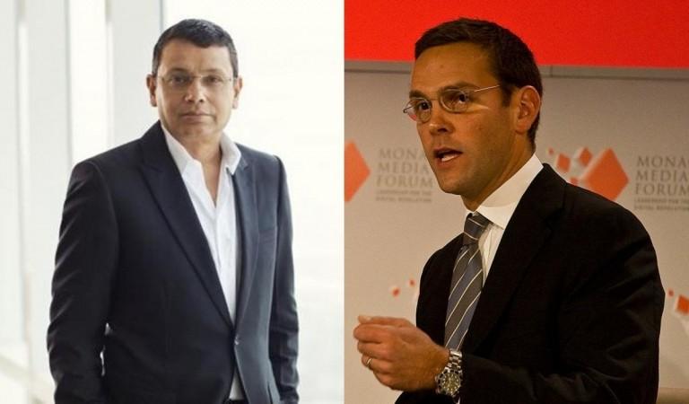 James Murdoch and Uday Shankar