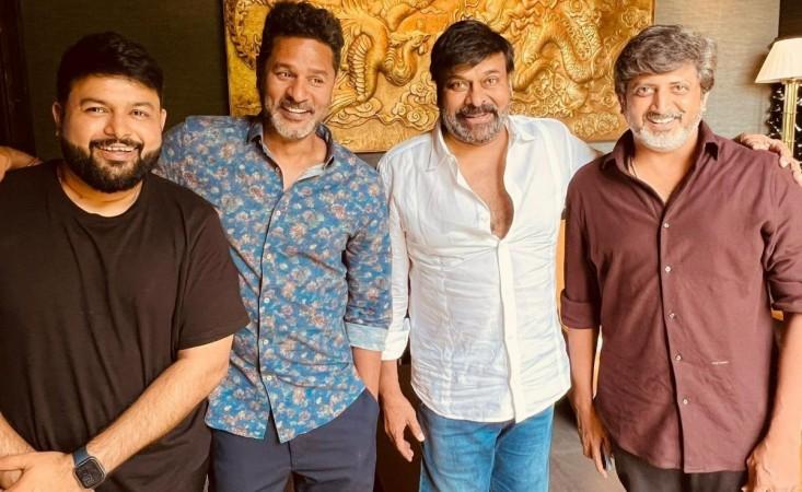 Chiranjeevi- Thaman-Prabhu Deva