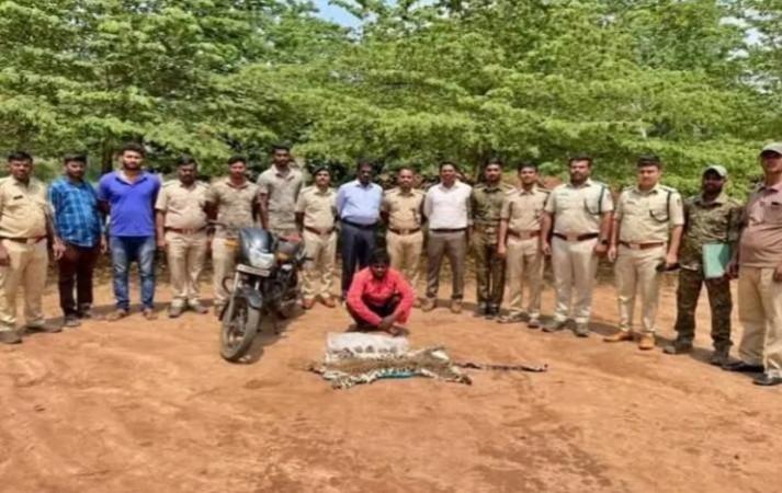 K'taka police bust gang selling leopard skin, severed legs, 5 arrested