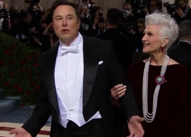 Elon Musk takes mom Maye to Met Gala 2022 days after Twitter deal.