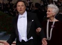 Elon Musk takes mom Maye to Met Gala 2022 days after Twitter deal.