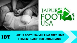 Jaipur Foot USA mulling limb fitment camps in war-torn Ukraine; to help soldiers and civilians [details]