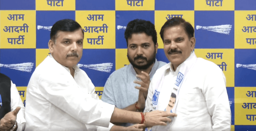 Harsh Dev Singh joins AAP