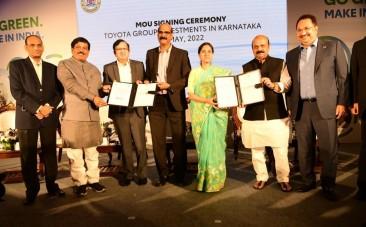 Toyota Group signs MoU with K'taka for Rs 4,800 crore investments