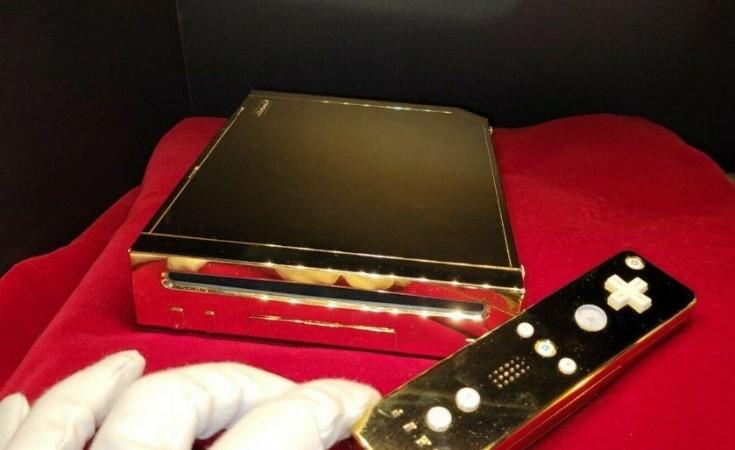 'Gold-plated Nintendo Wii' is again up for auction