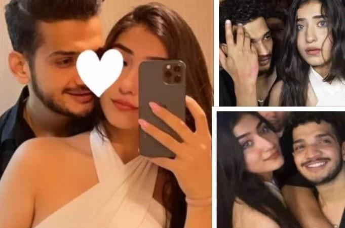 Munawar Faruqui with rumoured girlfriend Nazil Munawar Faruqui with rumoured girlfriend Nazil