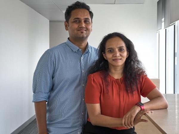 Raksha Rao, CEO & Krishnaprasad, head of Mobile Engineering, Parjanya Raksha Rao, CEO & Krishnaprasad, head of Mobile Engineering, Parjanya