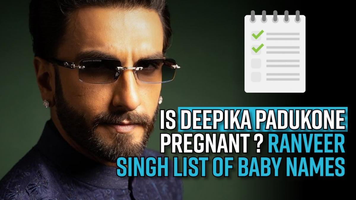 Is Deepika Padukone pregnant? Ranveer Singh reveals discussing list of baby names with wife