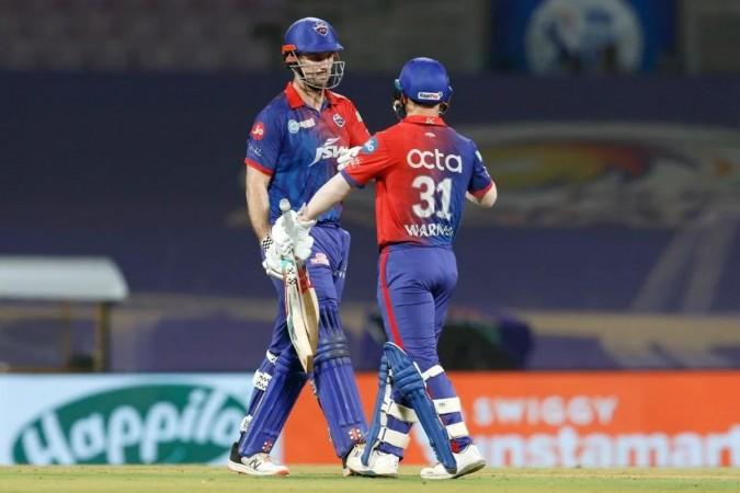 IPL 2022: Marsh, Warner power Delhi Capitals to eight-wicket win over Rajasthan Royals. IPL 2022: Marsh, Warner power Delhi Capitals to eight-wicket win over Rajasthan Royals.