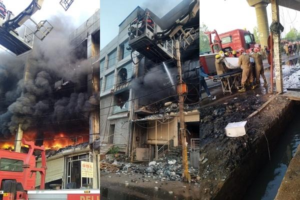 Death toll in Mundka fire rises to 26;  people jumped from buildings to save themselves [details]