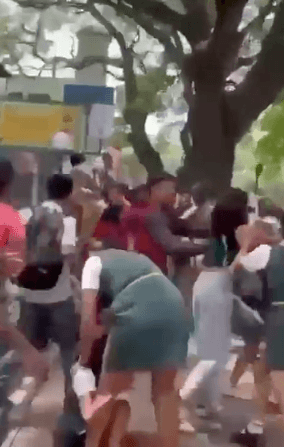 B'luru Bishop Cotton Girls' School students fight