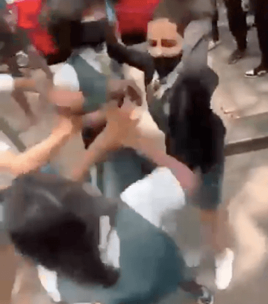 B'luru Bishop Cotton Girls' School students fight