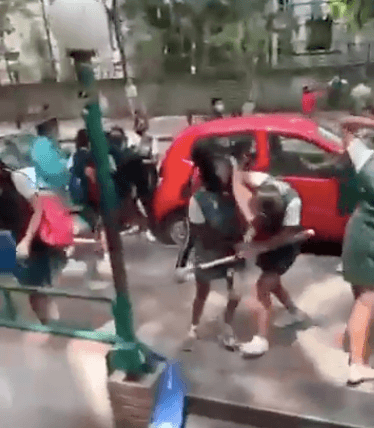 B'luru Bishop Cotton Girls' School students fight