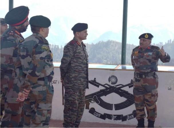 GOC-in-C Northern Command Lt General Upendra Dwivedi