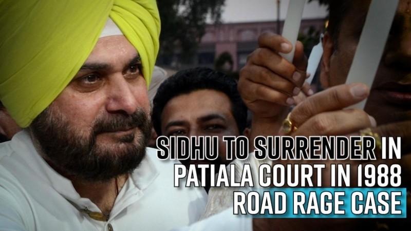 Sidhu to surrender in Patiala court in 1988 road rage case