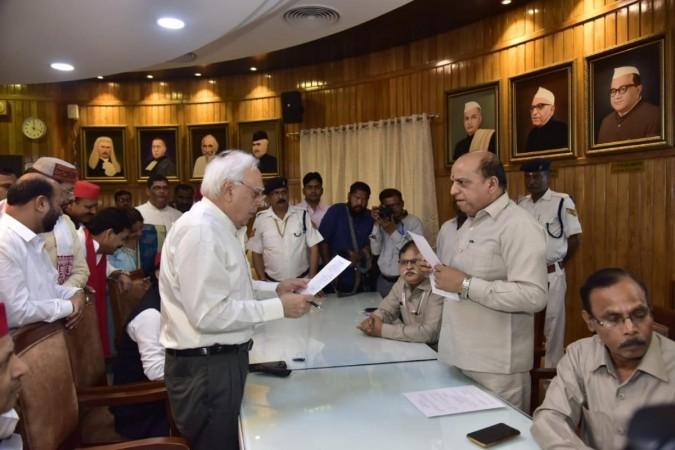 Lucknow: Kapil Sibal filed nomination for Rajya Sabha elections, with the support of Samajwadi Party, in presence of party chief Akhilesh Yadav and party MP Ram Gopal Yadav in Lucknow on Wednesday, May 25, 2022. Kapil Sibal resigns from Congress Party on 16th May, 2022 Lucknow: Kapil Sibal filed nomination for Rajya Sabha elections, with the support of Samajwadi Party, in presence of party chief Akhilesh Yadav and party MP Ram Gopal Yadav in Lucknow on Wednesday, May 25, 2022. Kapil Sibal resigns from Congress Party on