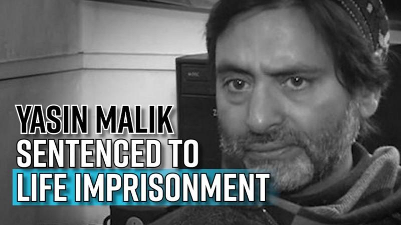 Yasin Malik sentenced to life imprisonment in terror funding case