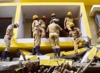 B'luru pvt hospital's portico collapses, 4 labourers rescued