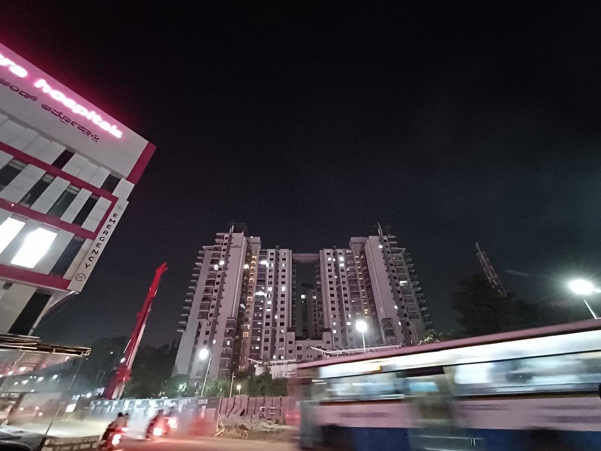 Samsung Galaxy M53 5G camera sample: Low light in Ultra-wide Samsung Galaxy M53 5G camera sample