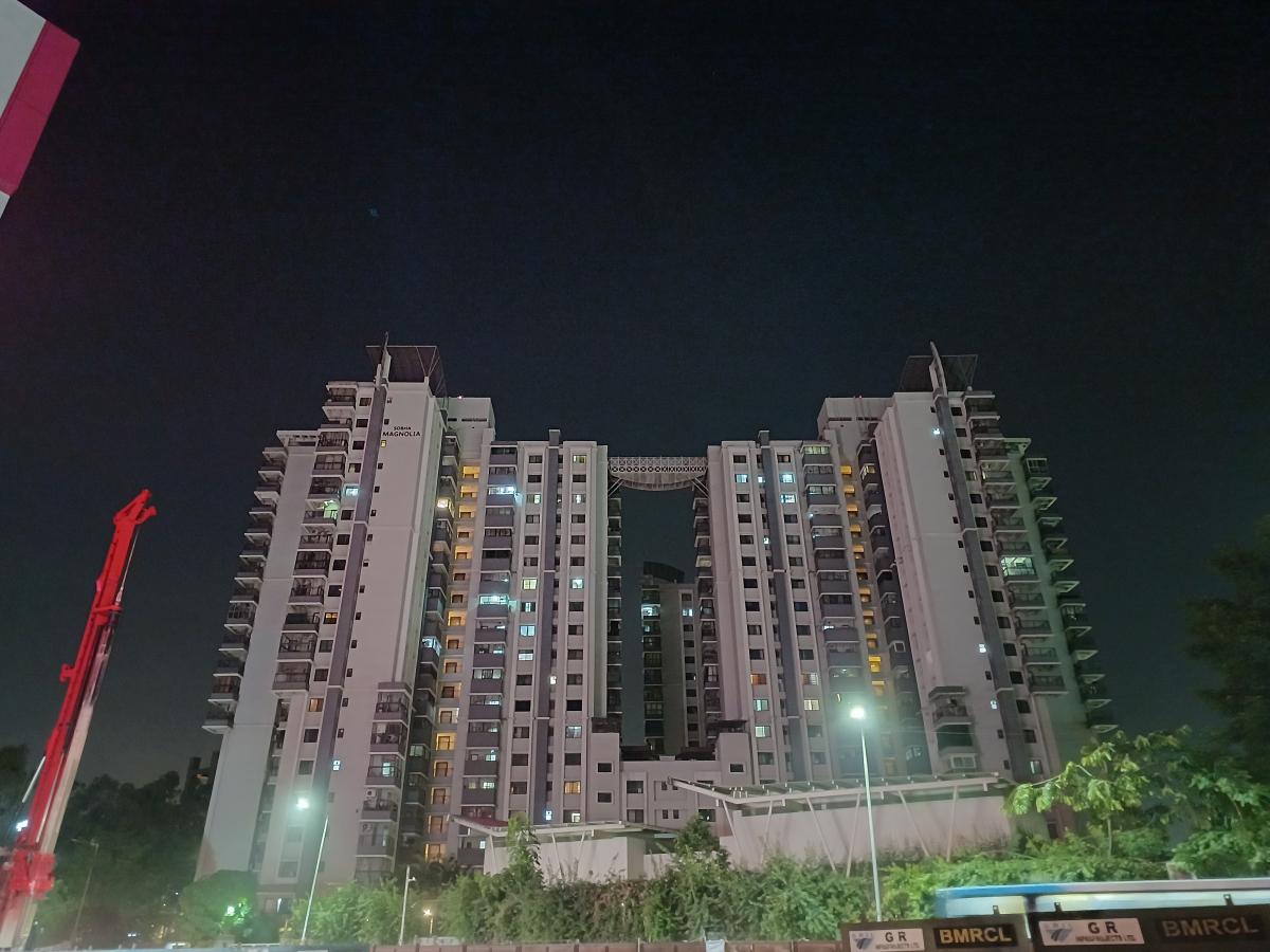 Samsung Galaxy M53 5G camera sample: Night mode Samsung Galaxy M53 5G camera sample