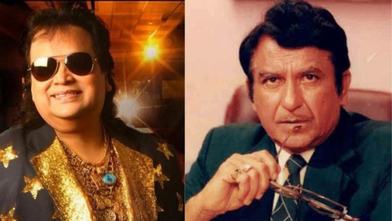 Bappi Lahiri and Ramesh Deo. Bappi Lahiri and Ramesh Deo