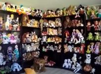 Disney plush toys.