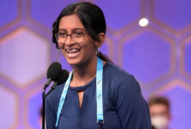 Harini Logan, who won the 2022 National Spelling Bee championship in Washington on Thursday, June 02, 2022 Harini Logan, who won the 2022 National Spelling Bee championship in Washington on Thursday, June 02, 2022