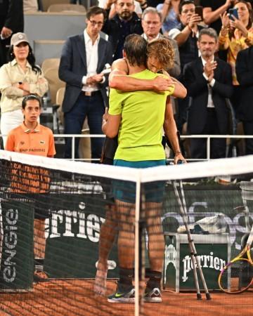 French Open: Nadal advances to final after Zverev withdraws due to injury. (credit: Roland-Garros)