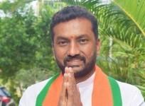 Police in Hyderabad detained BJP MLA Raghunandan Rao.