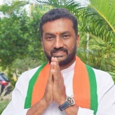 Police in Hyderabad detained BJP MLA Raghunandan Rao. Police in Hyderabad detained BJP MLA Raghunandan Rao.