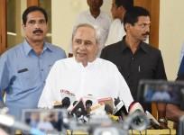 Bhubaneswar: Odisha Chief Minister and Biju Janata Dal (BJD) leader Naveen Patnaik during a press conference where he announced the first list of candidates for the Lok Sabha and Assembly polls, in Bhubaneswar on March 18, 2019
