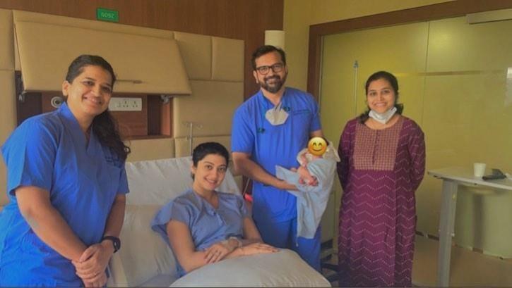 Pranitha Welcomes Baby Girl. Pranitha Welcomes Baby Girl