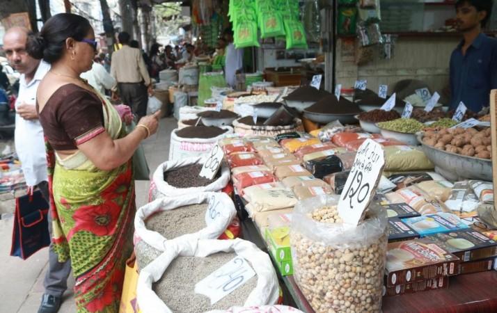 New Delhi: Spices on sale at a shop in Khari Baoli whole sale market near Chandni Chowk, in New Delhi. (File Photo) Spices on sale
