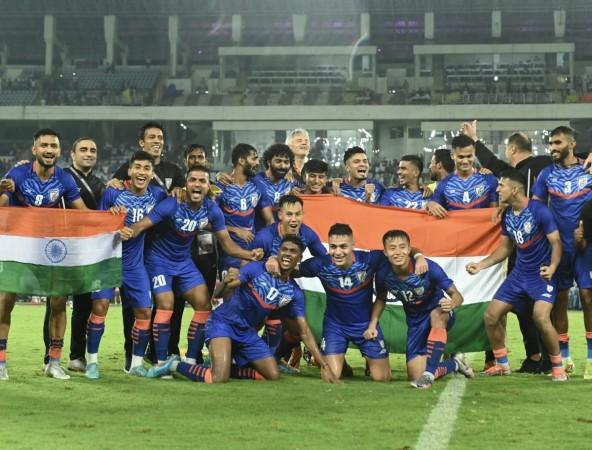 India qualify for AFC Asian Cup with 4-0 win over Hong Kong; Ishan Pandita first goal for country India qualify for AFC Asian Cup with 4-0 win over Hong Kong; Ishan Pandita first goal for country