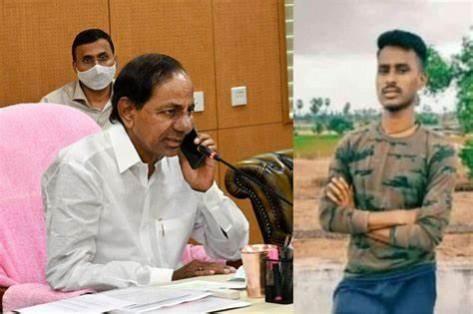 KCR announces Rs 25 lakh for kin of youth killed in firing