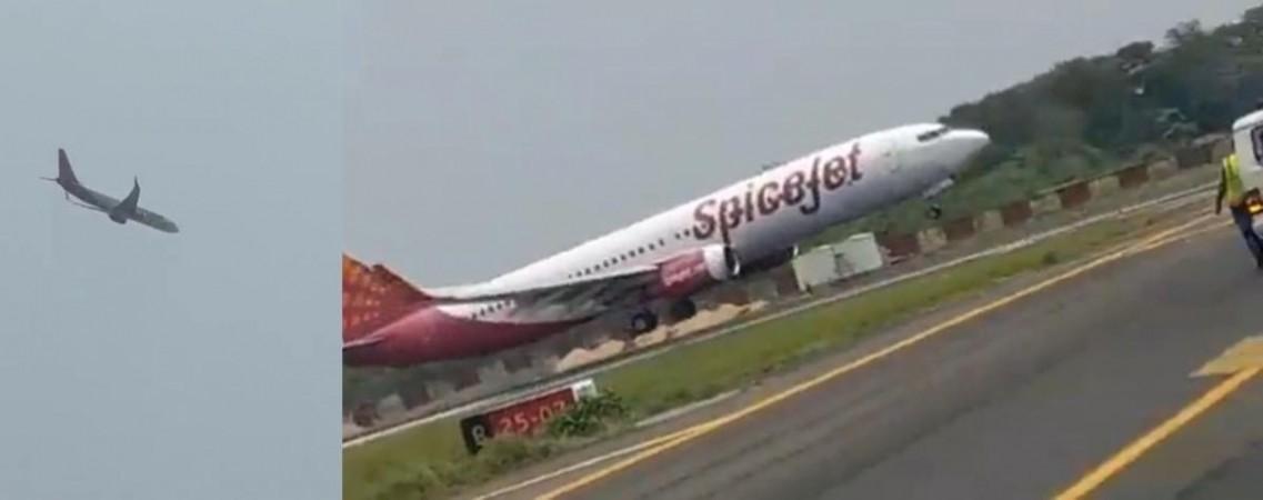 Spicejet Delhi-bound flight catches fire midway, makes emergency landing in Patna