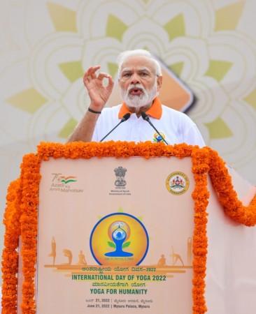 Yoga a way of life, says Modi after inaugurating Yoga Day celebrations Yoga a way of life, says Modi after inaugurating Yoga Day celebrations