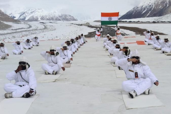 Yoga at Siachen