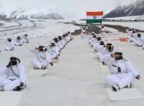 Yoga at Siachen