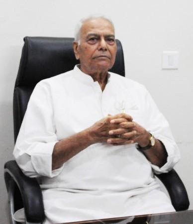 Former union minister Yashwant Sinha during a press conference, in New Delhi, Wednesday, June 22, 2022. Sinha has been unanimously chosen as the joint opposition candidate for the upcoming Presidential election Yashwant Sinha