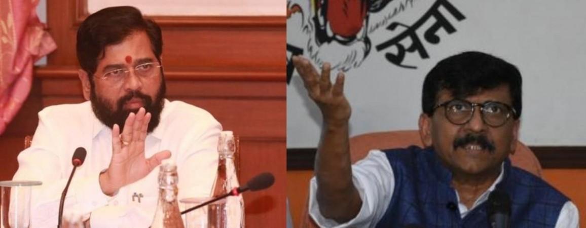 Sanjay Raut and Eknath Shinde