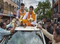 BJP bags 3 seats in Tripura bypolls, CM Manik Saha wins from Town Bordowali (Ld)
