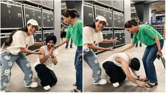 Diljit and Lilly Singh
