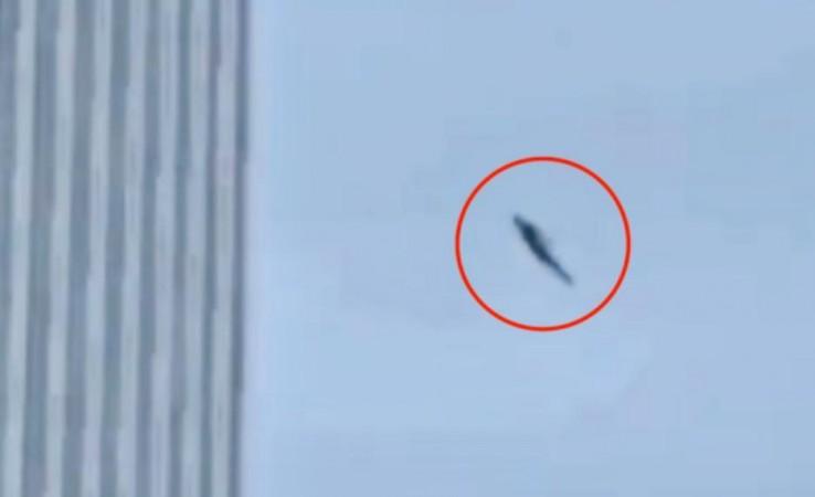 Alleged humanoid alien figure spotted in Japanese skies Humanoid alien