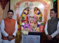 Amit Shah virtually unveils 'Statue of Peace' in Srinagar built by K'taka Mutt