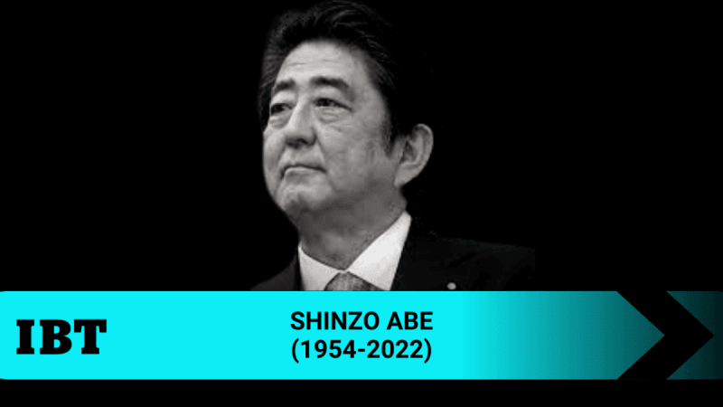Shinzo Abe passes away Shinzo Abe no more