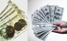 rupees, dollars. rupees, dollars.