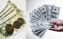 rupees, dollars.