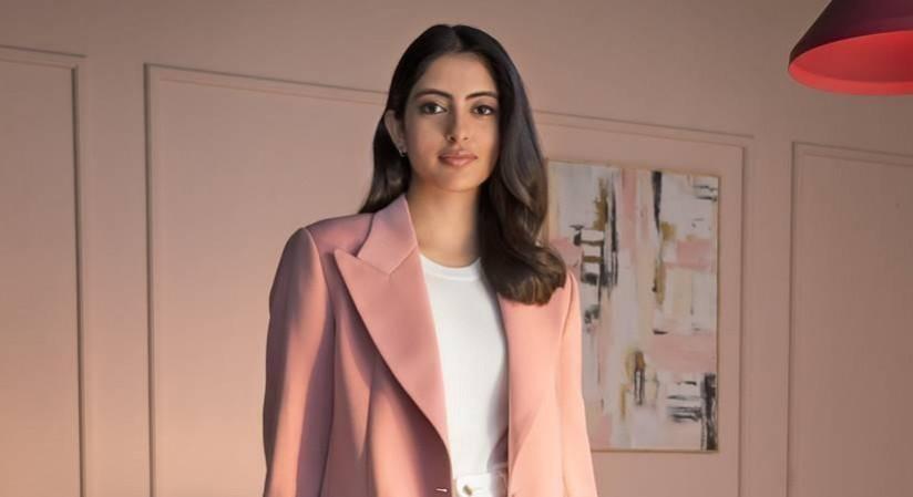 Navya Nanda Navya Nanda new face of beauty brand.