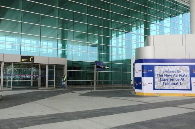 A view of the newly constructed arrival hall of Terminal 1 at Indira Gandhi International Airport in New Delhi A view of the newly constructed arrival hall of Terminal 1
